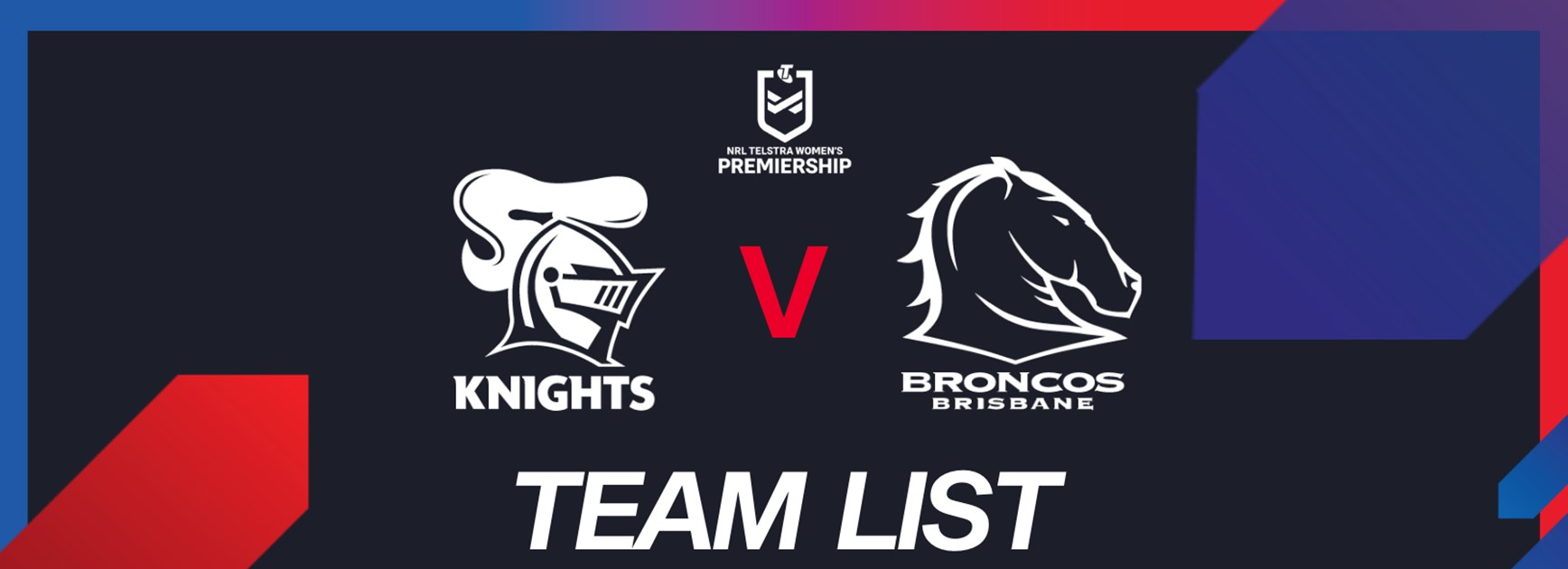 Knights v Broncos Round 2 NRLW team list