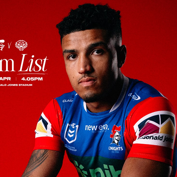 Round 6 NRL team list