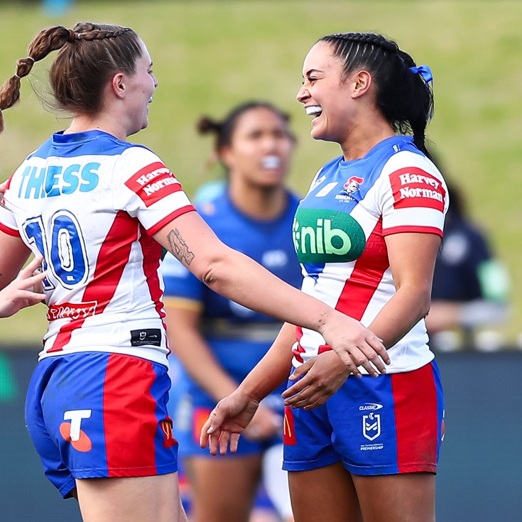 Knights notch third straight win with strong victory over Parramatta