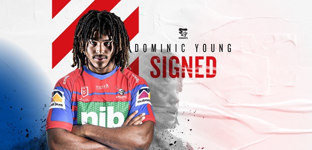 Official NRL profile of Dominic Young for Newcastle ...