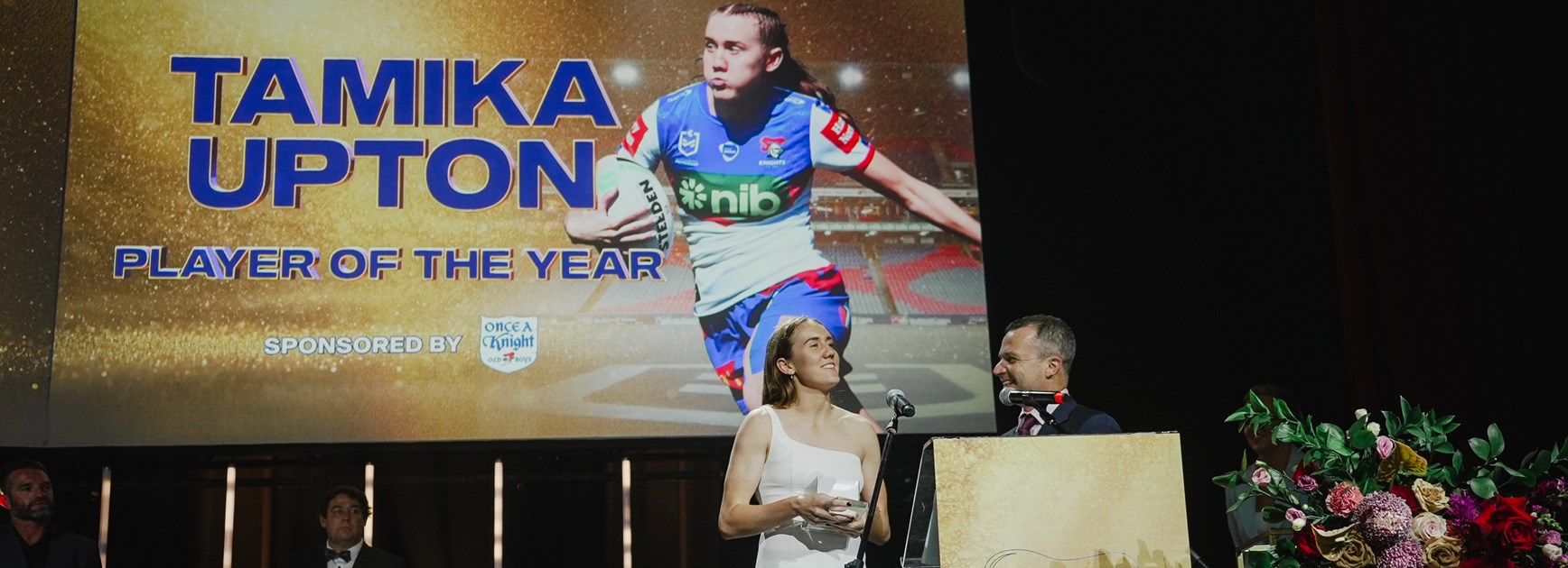 Upton named Knights NRLW Player of the Year