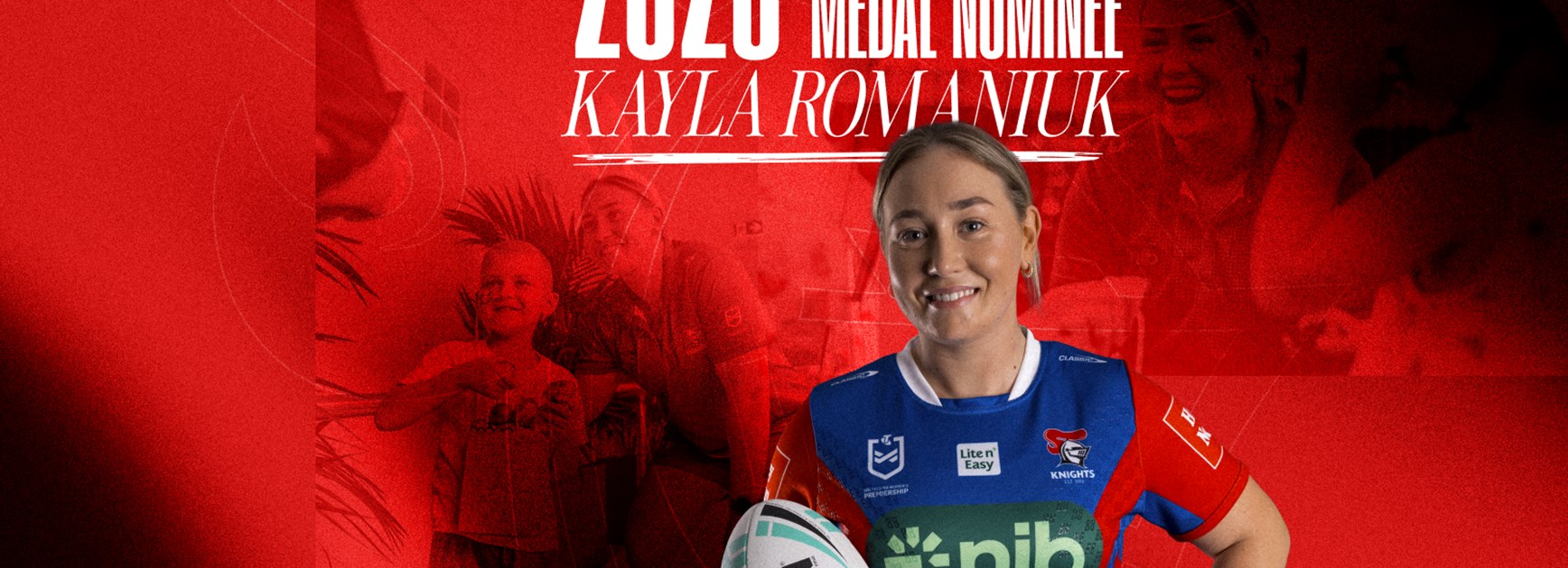 Vote Now! Kayla Romaniuk nominated for Veronica White Medal