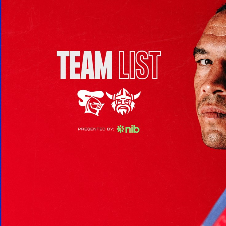 NRL Team List | Round 23