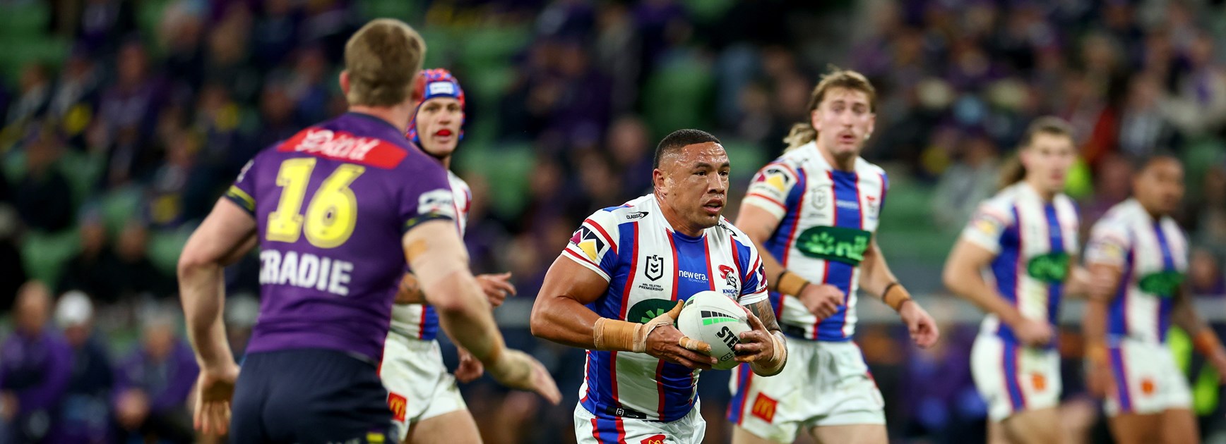 Friday night lights: Raiders v Roosters; Storm hold on against Knights