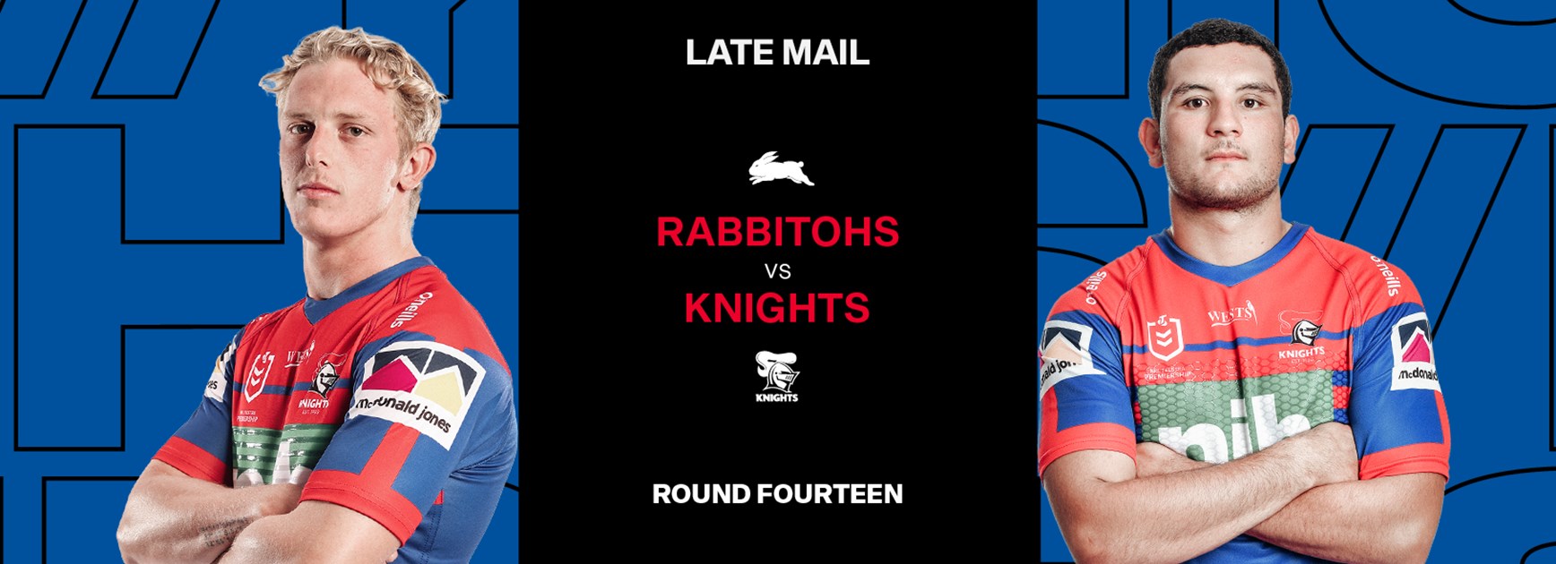 Late Mail: Halves change for Souths showdown