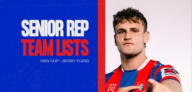 Senior Reps team lists | Round 1