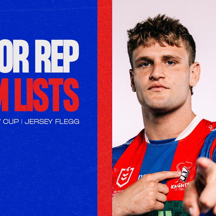 Senior Reps team lists | Round 1