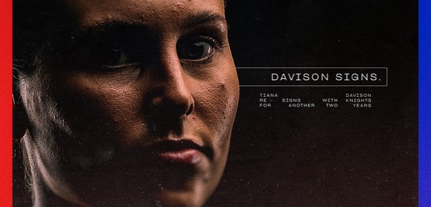 Tianna Davidson re-commits to Newcastle