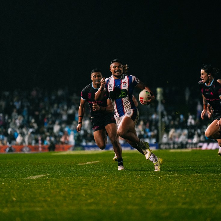 NRL.com Wrap | Knights pipped by Sharks in Friday night thriller
