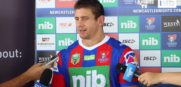 Press conference: Jacob Lillyman on Eels trial