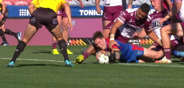 Mann catches the Sea Eagles defence out