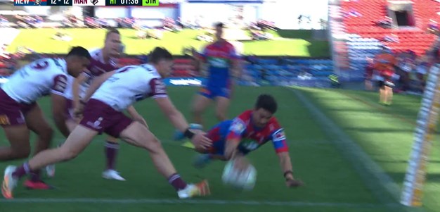 Tuala scores late in the half to secure lead for Newcastle