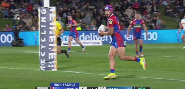 Another game, another Ponga in-goal escape