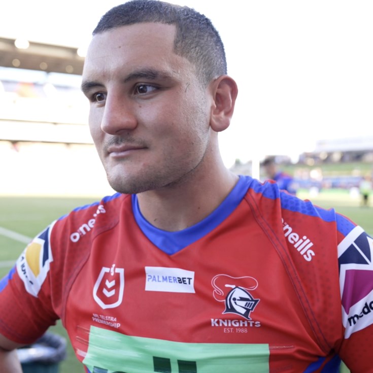 Mat Croker on his first win in the NRL