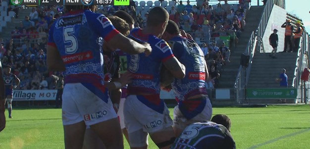 Frizell pounces to get Knights on the board