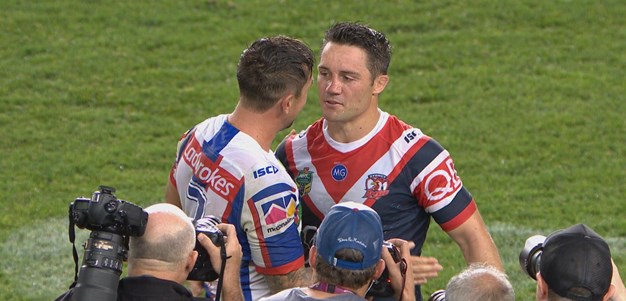 Match highlights: Roosters v Knights