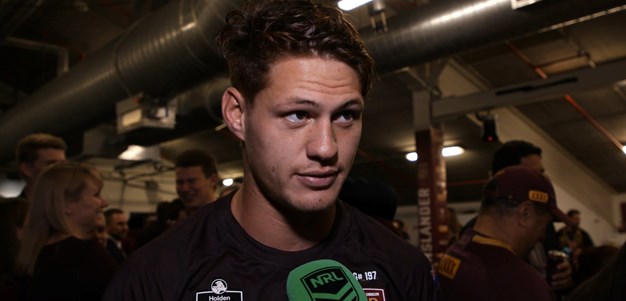 Ponga celebrates first win in Maroons jersey