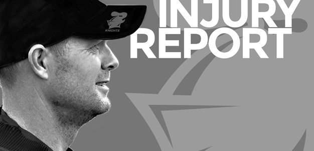 Injury Report: Update on Glasby, Ponga and Levi