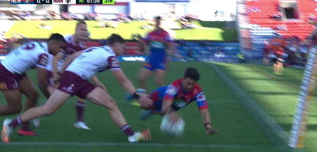 Tuala scores late in the half to secure lead for Newcastle