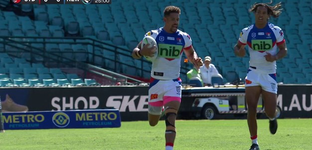 Gagai scores on his return to the Knights