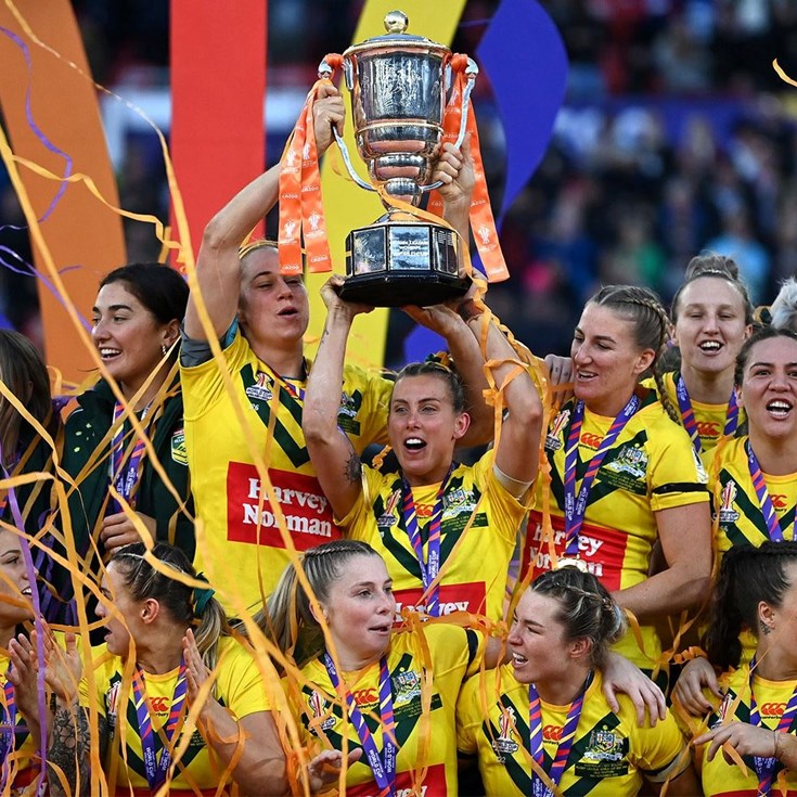 The 2021 Women's Rugby League World Cup Champions