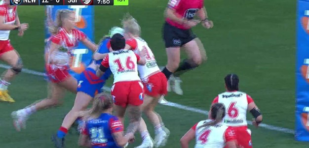 Romaniuk gets her first career try