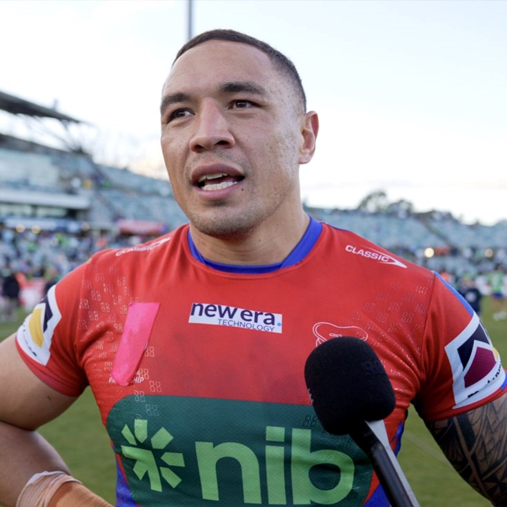 Frizell on Canberra win and new contract