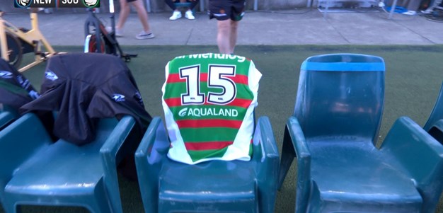 Knights and Rabbitohs pay their respect to Kyle Turner