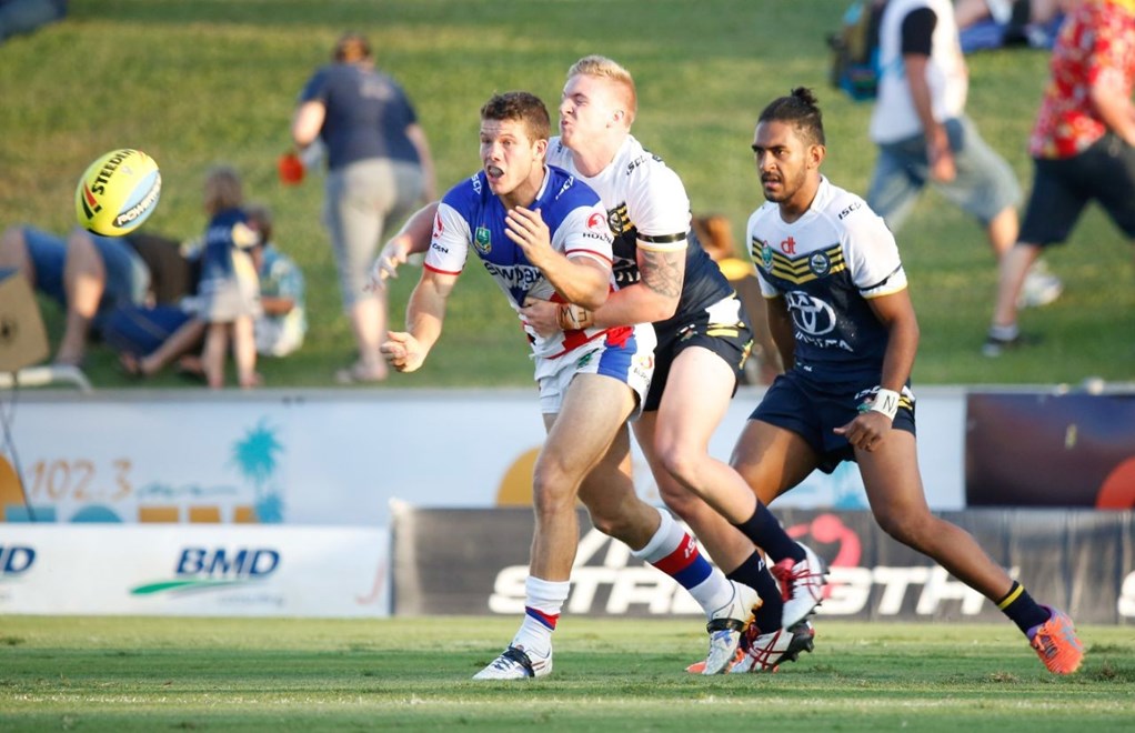 "14 March 2015 Townsville, Queensland - North Queensland Cowboys v Newcastle Knights (Holden Cup) - Photo: Cameron Laird / Melba Studios"