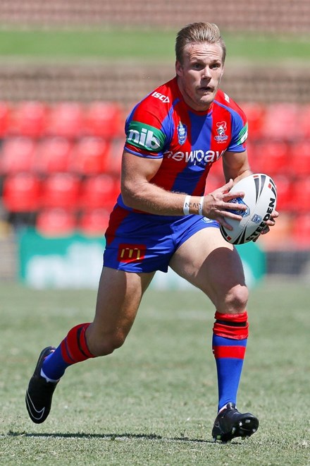 Nathan Ross scored a hat trick against the Manly Sea Eagles. 
