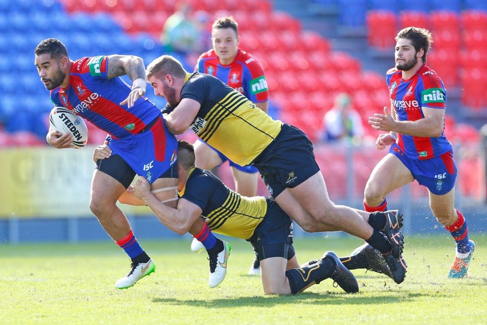 The NSW Cup Knights have the home ground advantage against the Illawarra Cutters on Sunday. 