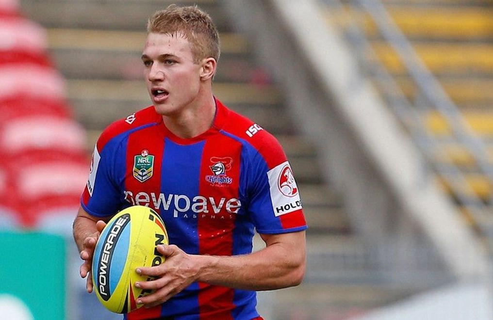 Bradie Smith graduates from the Newcastle Knights' NYC competition to reserve grade this weekend. 