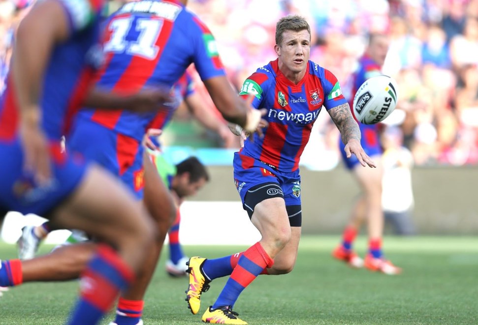 Competition - NRL PremiershipRound - Round 03Teams - Newcastle Knights v Canberra RaidersDate - 19th of March 2016Venue - Hunter Stadium, Newcastle NSWPhotographer - Nathan Hopkins