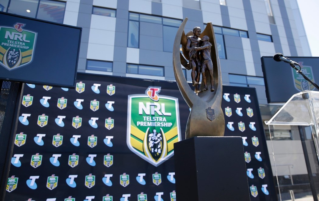 2017 Season Draw Launch.At Rugby League Central / Allianz Forecourt.Wednesday the 23rd of November 2017. Pic - Grant Trouville © NRL Photos.