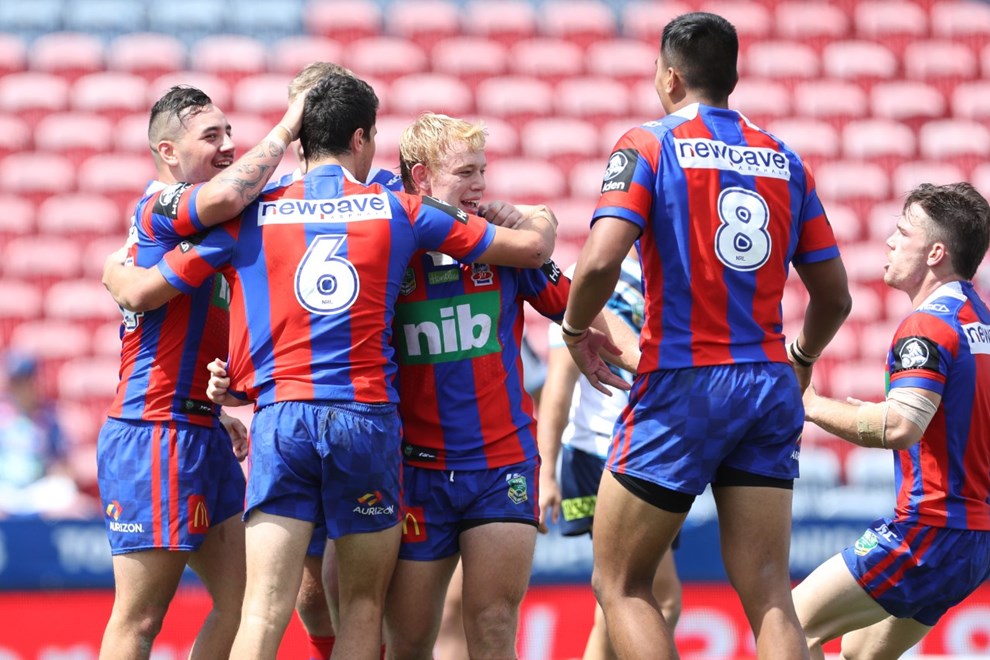 Competition - NYC. Round - Round 2. Teams - Newcastle Knights v Gold Coast Titans. Date - 11th of March 2017. Venue - MacDonald Jones Stadium