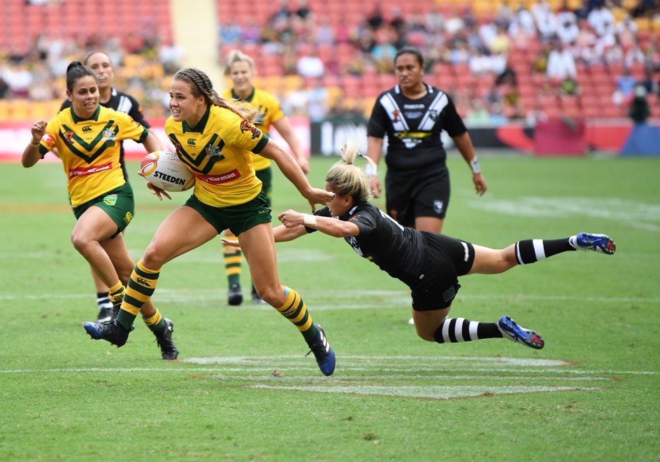 RLWC Womens Final at Suncorp Stadium.Picture : NRL Photos /Gregg Porteous